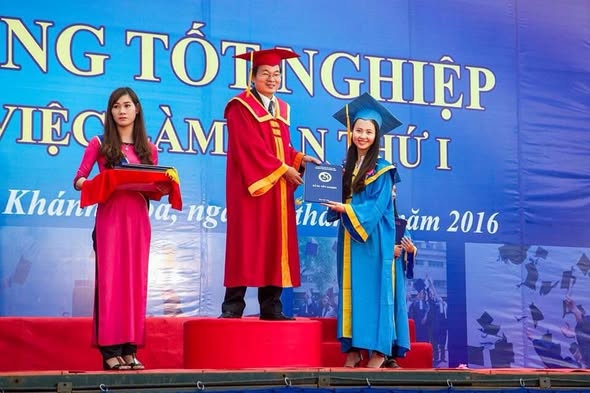 Lễ tốt nghiệp năm 2016 tại Khánh Hòa